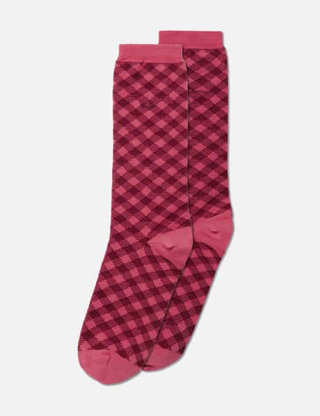 X Wales Bonner Check Sock view 16