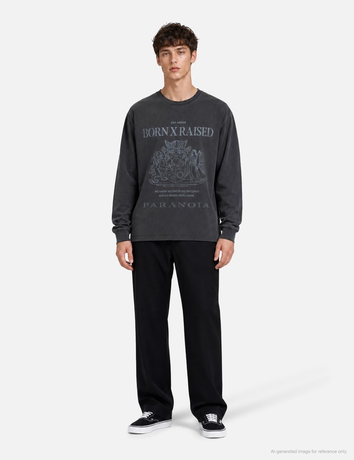 Born x Raised Paranoia Crest Longsleeve