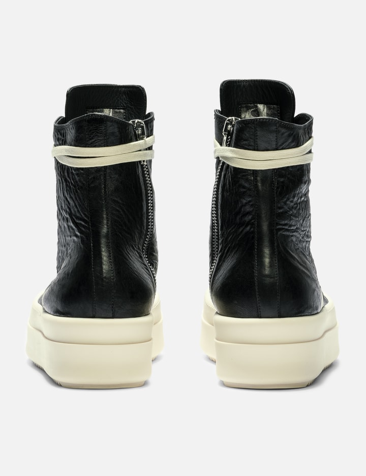 Rick Owens Mega Bumper Sneaks In Tumbled Lamb Leather