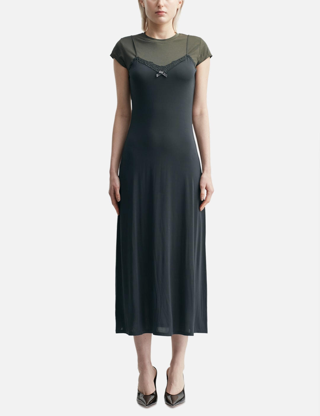 Layered Jersey Dress view 13