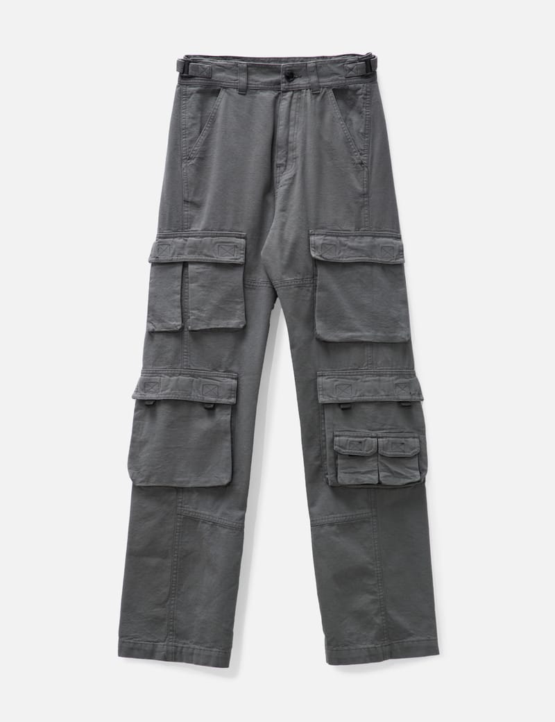 Rebel utility Heavyweight cargo trousers Pants For Men And Women – BurgerBae