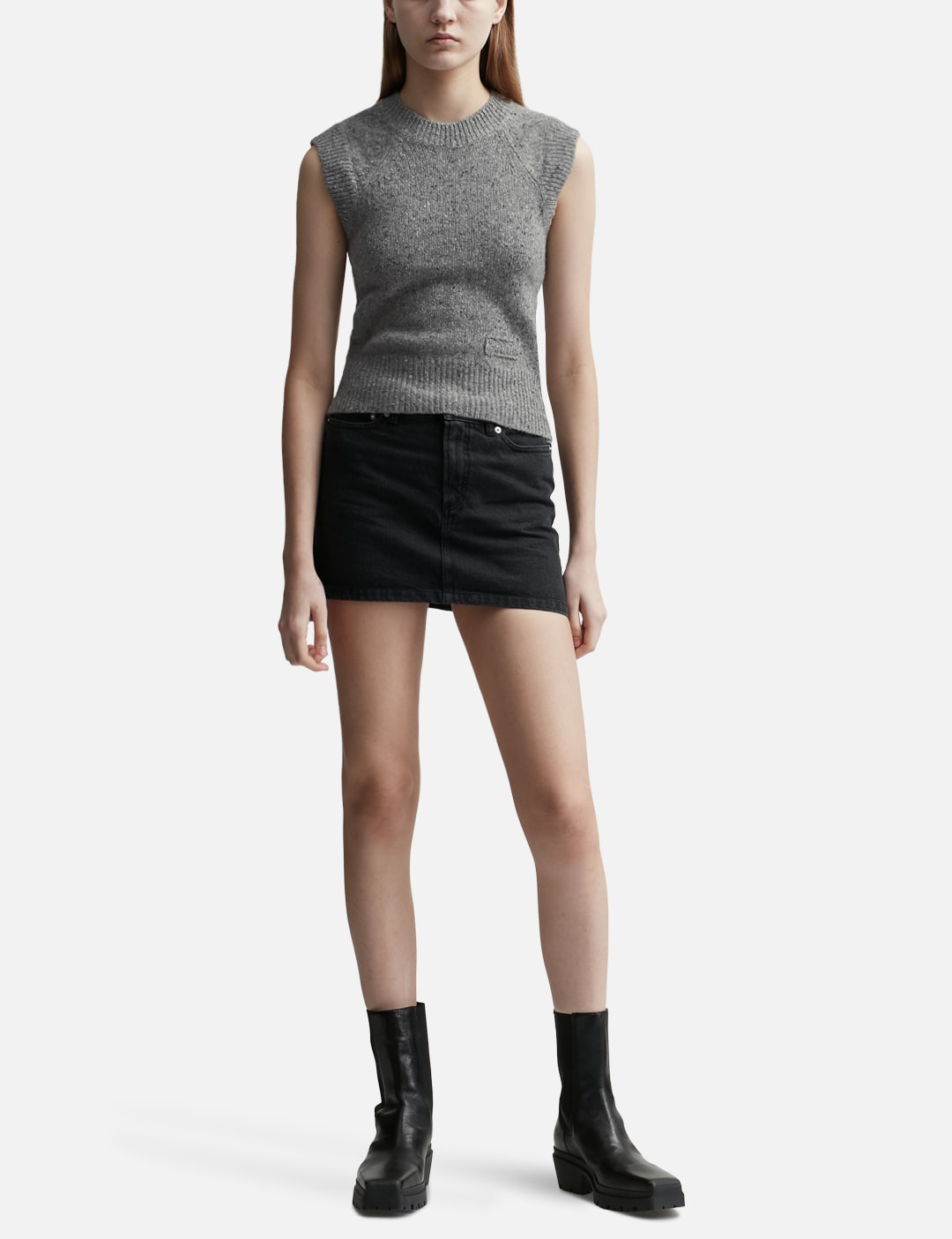 Embroidery Sleeveless Sweater view 16