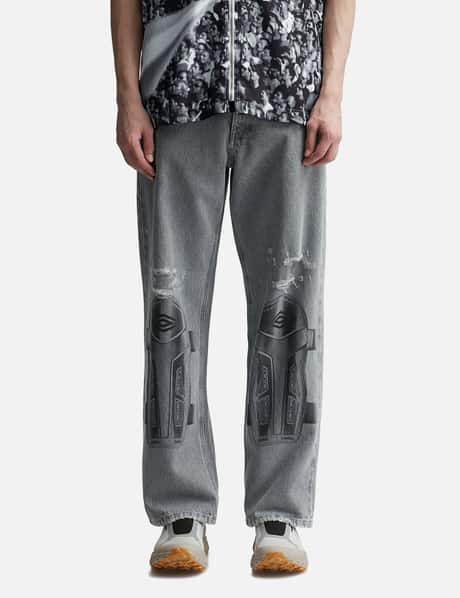 UMBRO - Slam Jam X umbro Lasered Logo Jeans | HBX - Globally 
