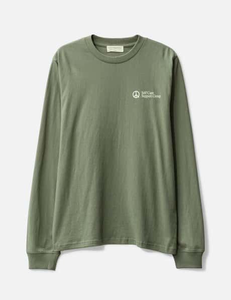 Museum of Peace & Quiet サポートグループ ロングスリーブ Tシャツ