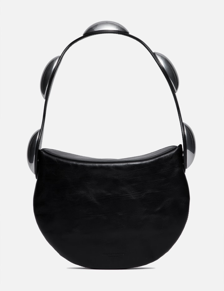 Shop Alexander Wang Dome Crackle Patent Leather Multi Carry Bag In Black