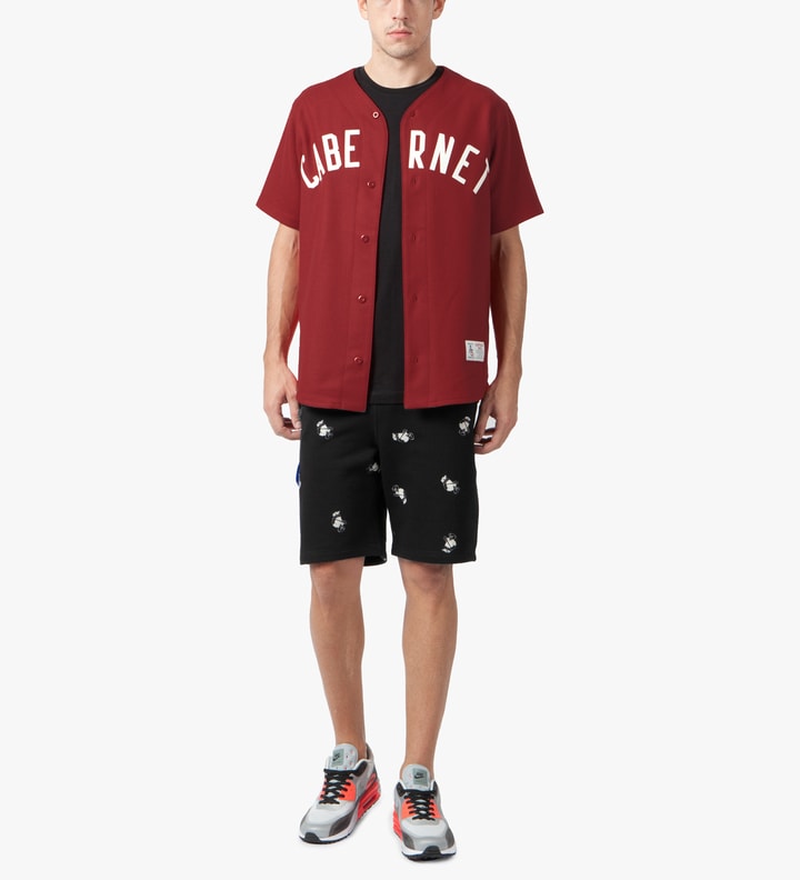 Acapulco Gold - Red Cabernet Baseball Jersey  HBX - Globally Curated  Fashion and Lifestyle by Hypebeast
