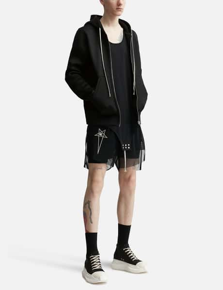Rick Owens - Rick Owens X Champion メッシュ ジェイソン パーカー 
