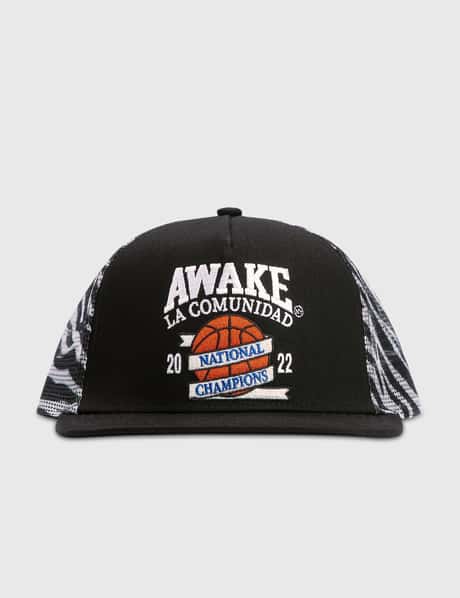 Awake NY - National Champions Trucker Hat  HBX - Globally Curated Fashion  and Lifestyle by Hypebeast
