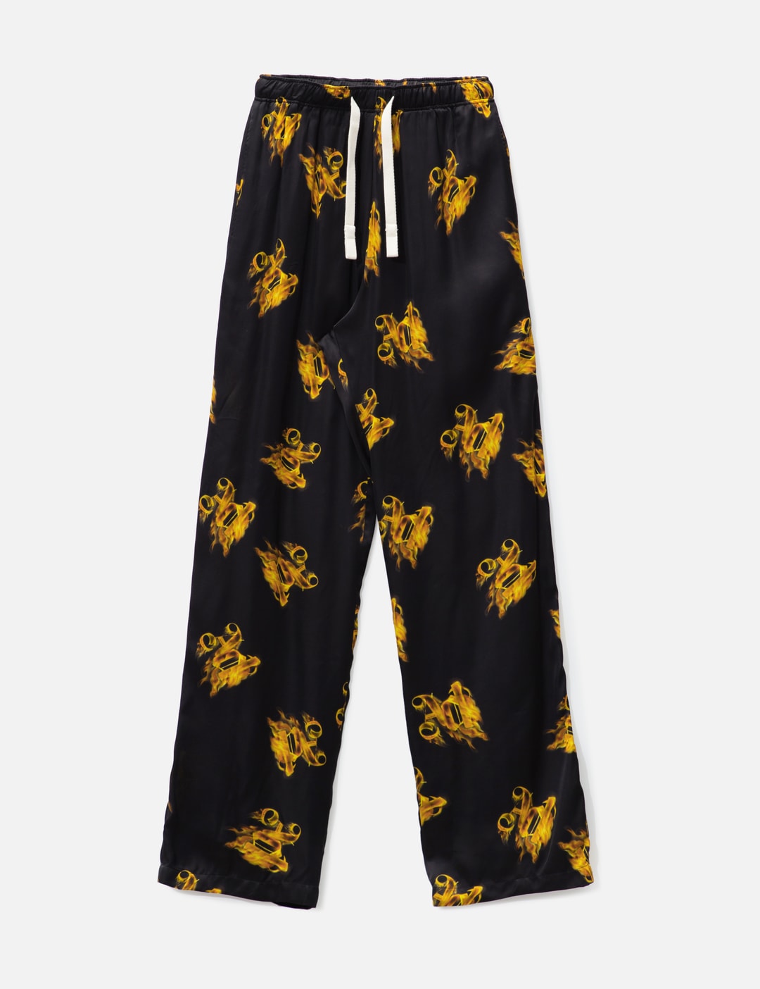 BURNING MONOGRAM LOOSE PANTS