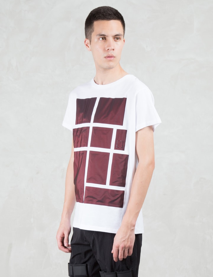 Bordeaux Metallic Blocking S/S T-Shirt Placeholder Image