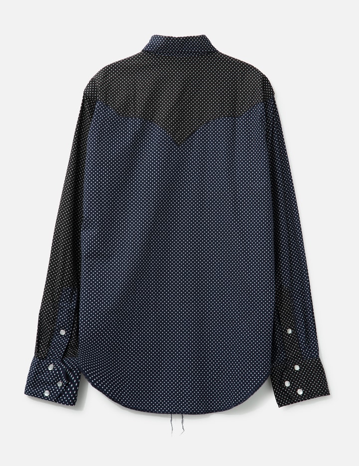 Engineered Garments Polkadot Western Shirt In Multi