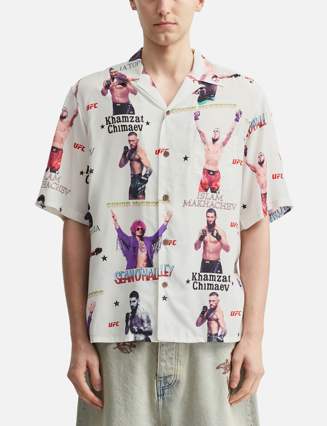 UFC Short Sleeves Hawaiian Shirt view 11
