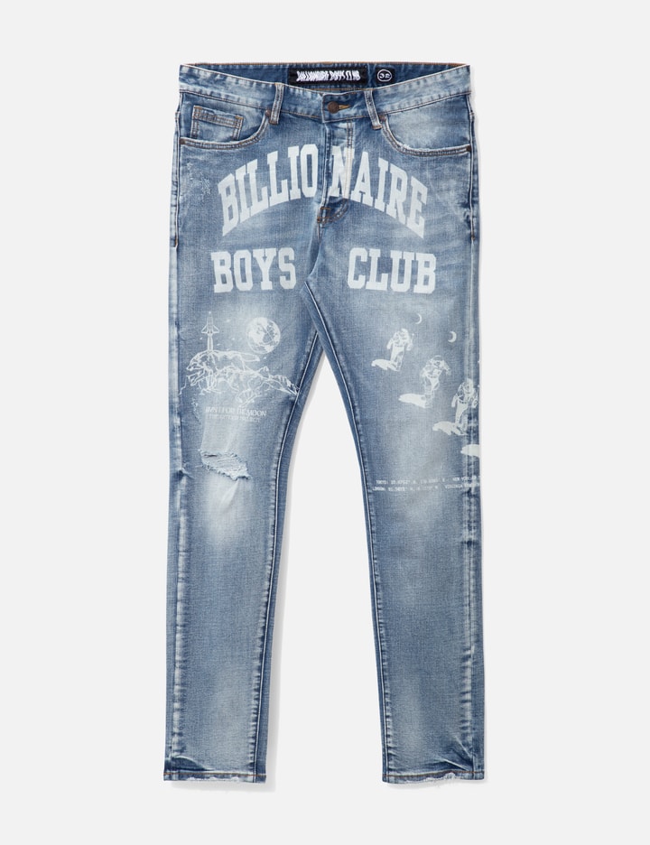 Billionaire Boys Club Bb Trek Jeans In Blue