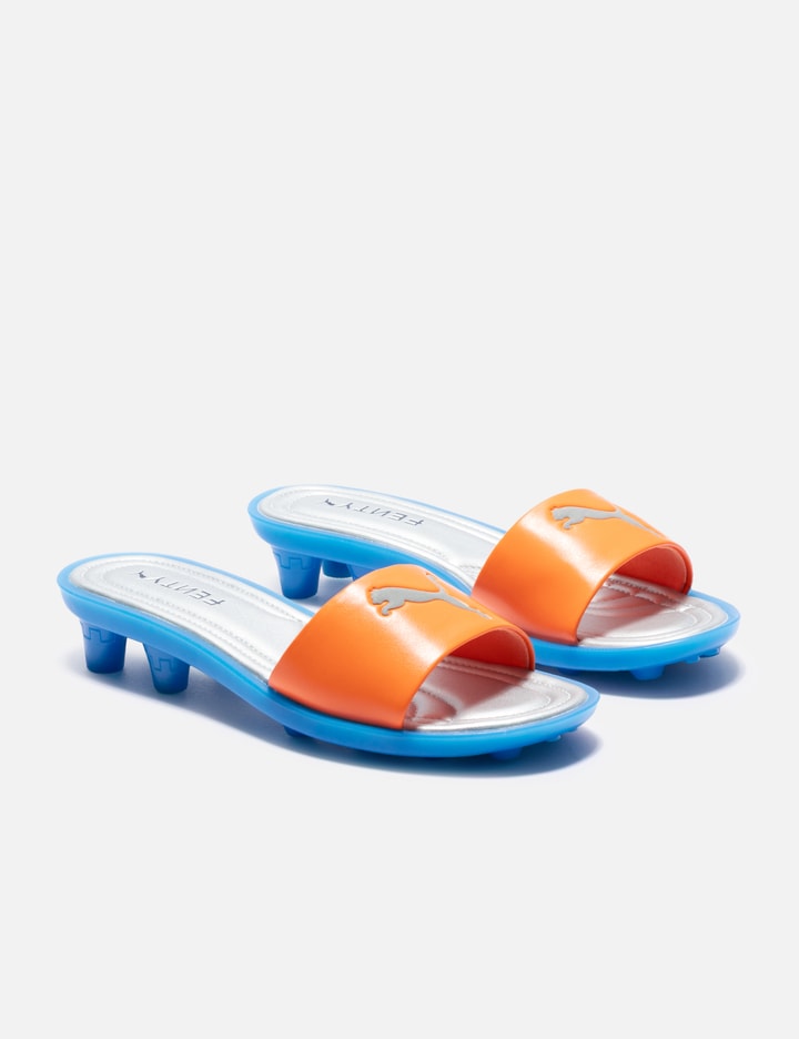 Puma X Fenty Chic Slides In Blue