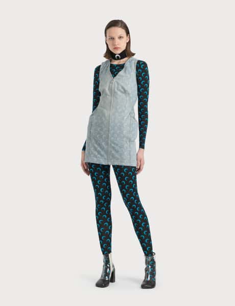 Marine Serre - Shaped Denim Dress | HBX