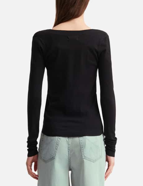 G Deep V-Neck Knit view 12