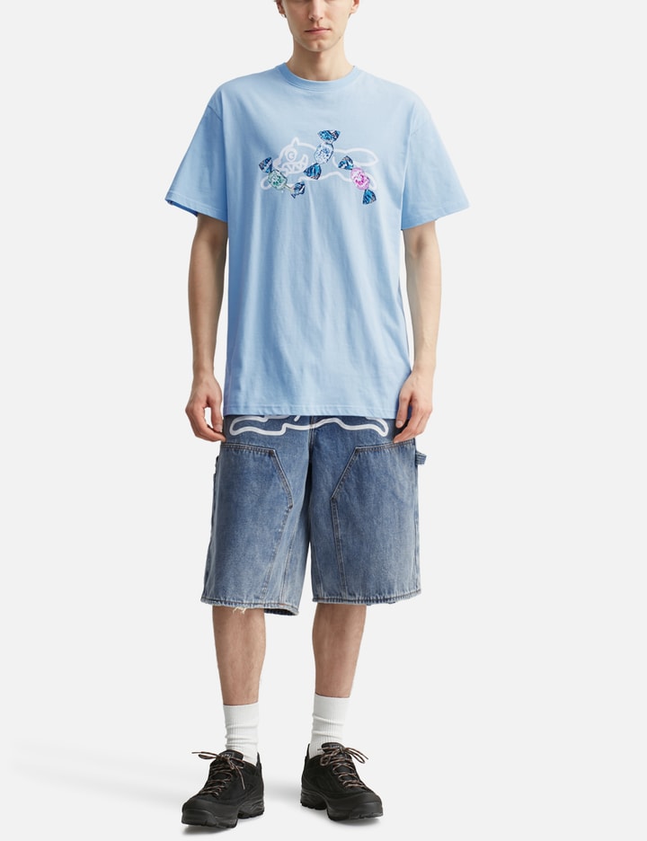 Icecream Candy Short Sleeve T-shirt In Blue