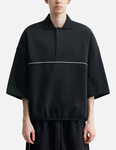 Active Trace 3/4 Sleeve Modern Polo Sweatshirt view 10