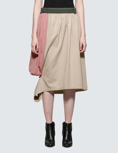 JW Anderson Washed Cut Out Puffball Skirt