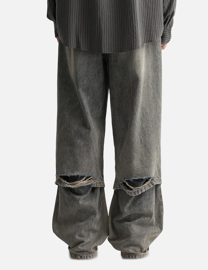 Acid Wash Layered Hybrid Jeans Placeholder Image