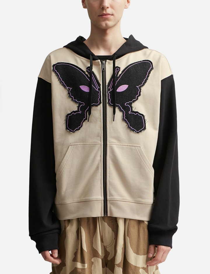 MAGICAL DOOR CONTRAST HOODED ZIP THRU Placeholder Image