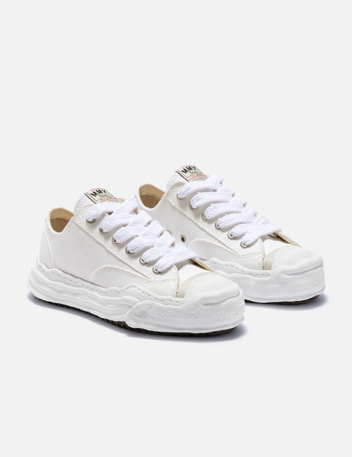 Shop Miharayasuhiro Hank Low Top Sneakers In White