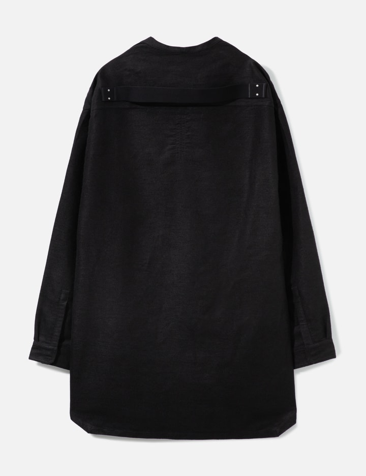 Rick Owens Concordian Shirt In Ramie Moleskin