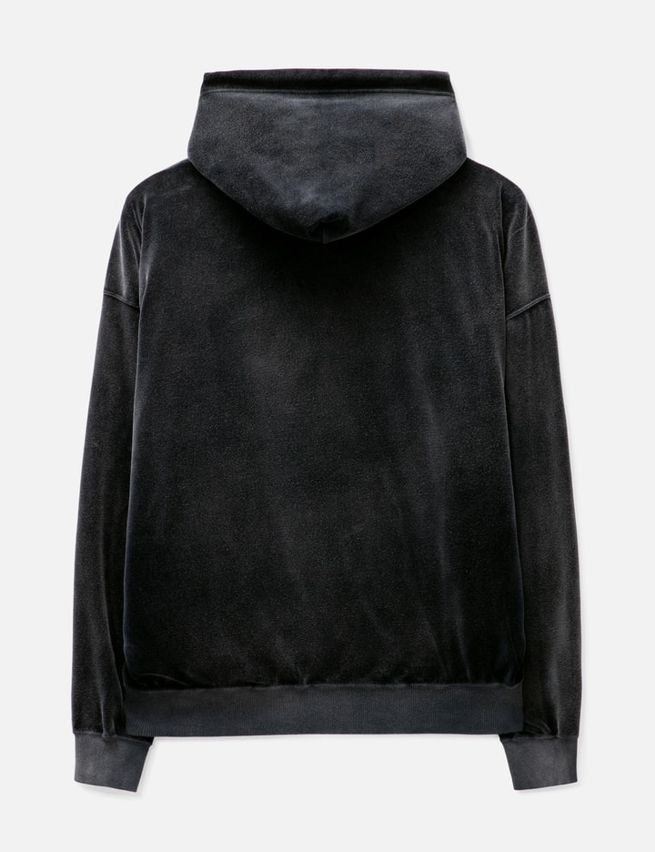 Wide Back Velour Hoodie Placeholder Image