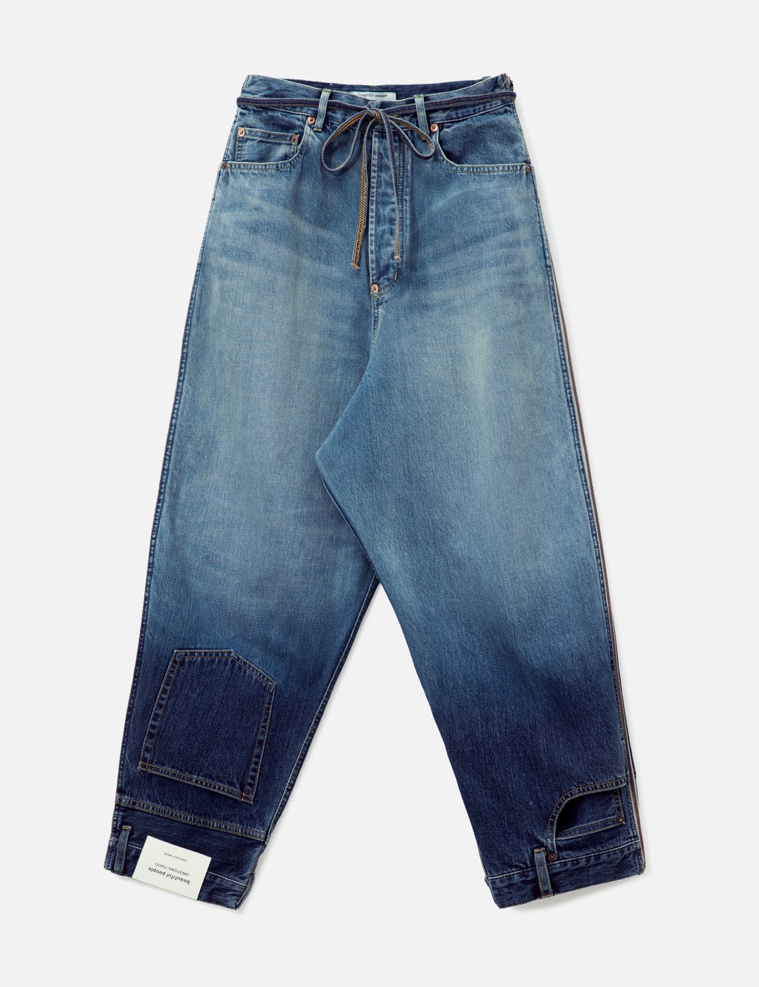 Double-End Selvedge Denimpants Gradation