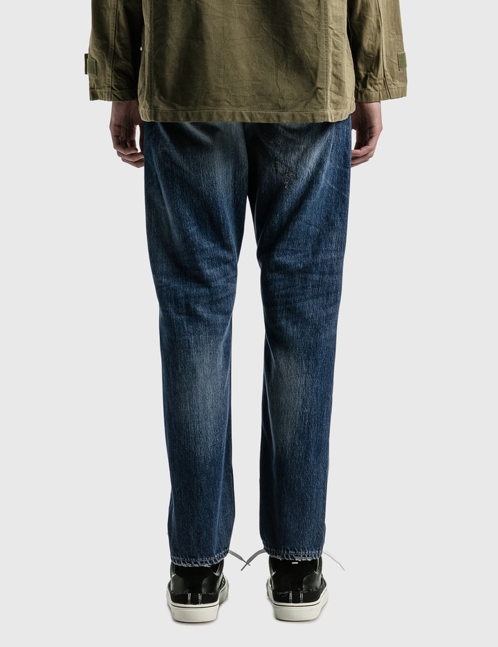 Slim Fit Straight Denim Jeans Placeholder Image