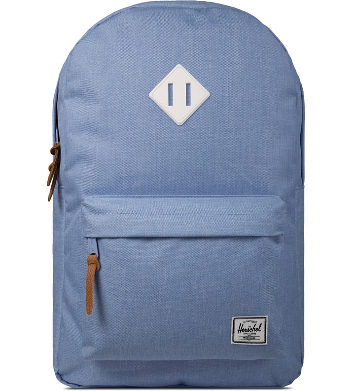 Chambray Crosshatch/White Rubber Heritage Backpack Placeholder Image