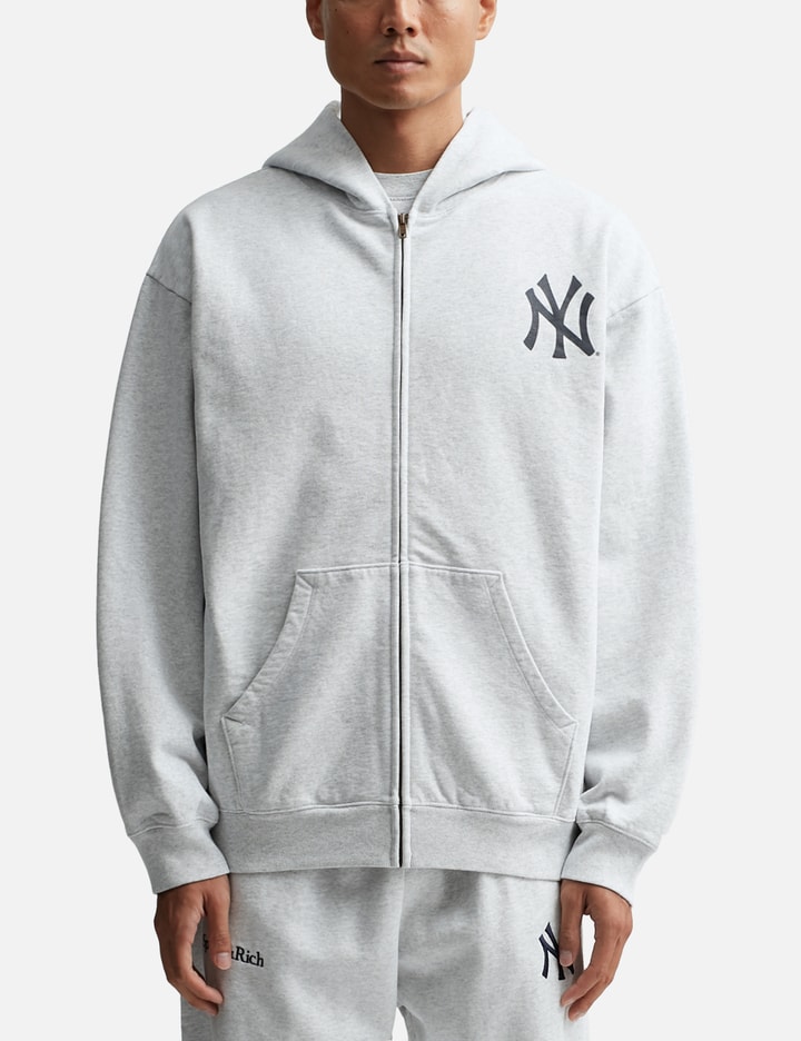 Yankees Serif Zip Hoodie Placeholder Image