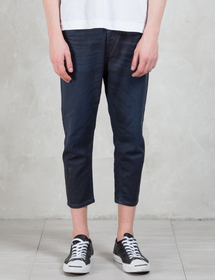 DIESEL BLACK GOLD - Type-266 Stretch Indigo Fleece 5 Pockets Jeans 