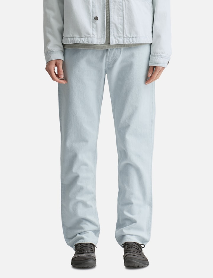 ストーンアイランド Indigo Denim Ultra Bleach Straight Jeans