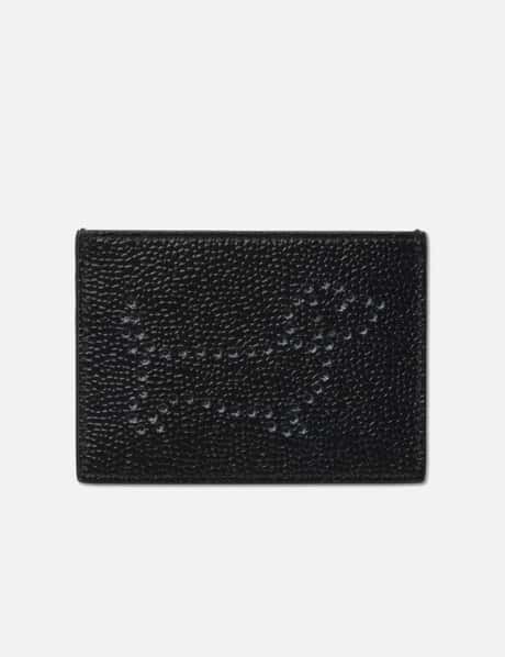 Cardholder With Note Compartment In Pebble Grain view 15