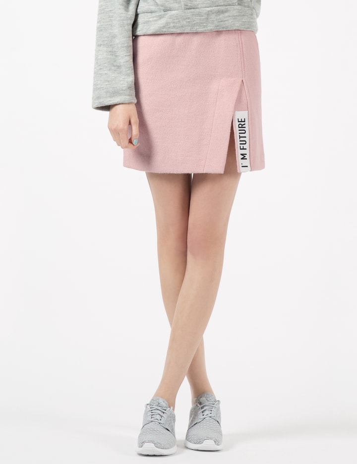 Pink Dim Logo Slit Skirt Placeholder Image