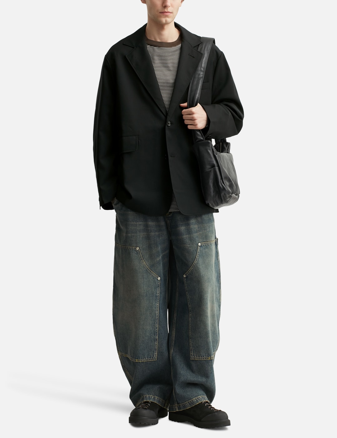Wool Gabardine City Uniform Tailored Jacket view 16
