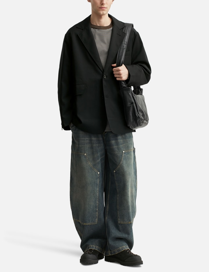 Wool Gabardine City Uniform Tailored Jacket Placeholder Image