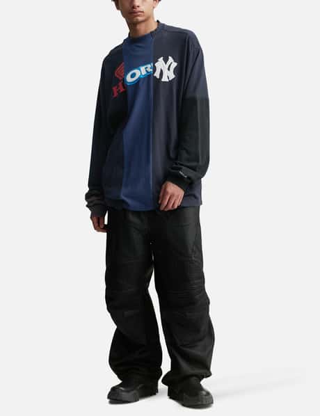 PROJECT G/R - HORNY UNBALANCED WASHED LONG SLEEVE | HBX - Globally  