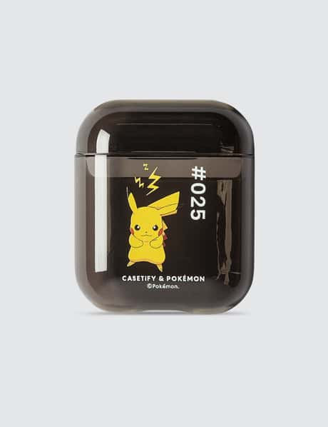 Casetify Airpods Case Cover Pikachu #025 Black HBX