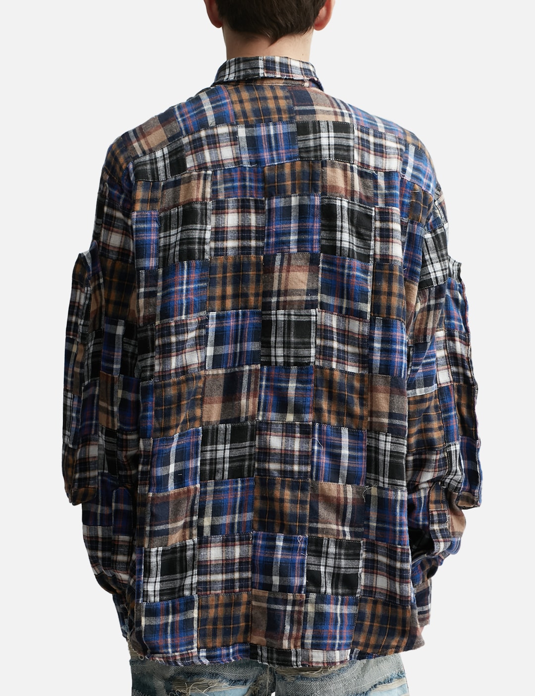 MULTI-PLAID POCKET FLANNEL view 14