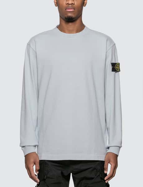 Stone Island - Heavy Weight Long Sleeve T-Shirt | HBX - Globally 