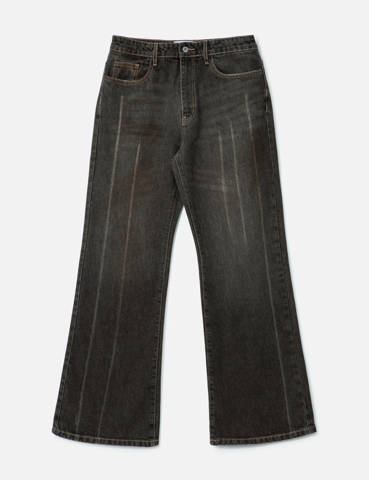 Vintage Black Flared Fit Denim Placeholder Image