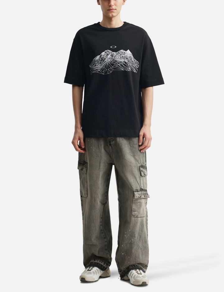 Wired Mountain Scape T-shirt Placeholder Image