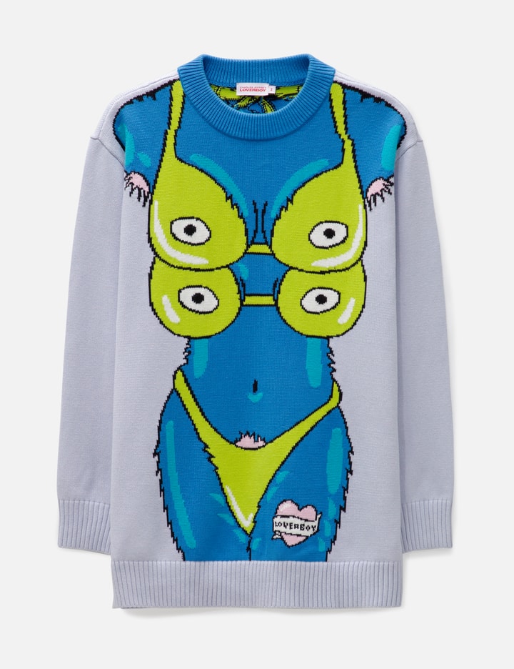 Charles Jeffrey Loverboy Sexy Beasts Jumper In Multicolor