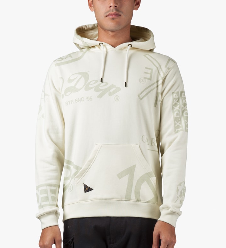 10.Deep Off White Full Clip Hoodie