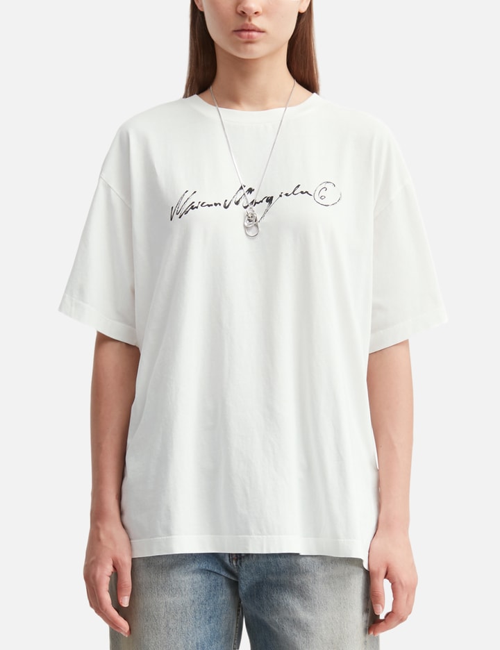 MM6 메종 마르지엘라 Overdyed Jersey T-Shirt