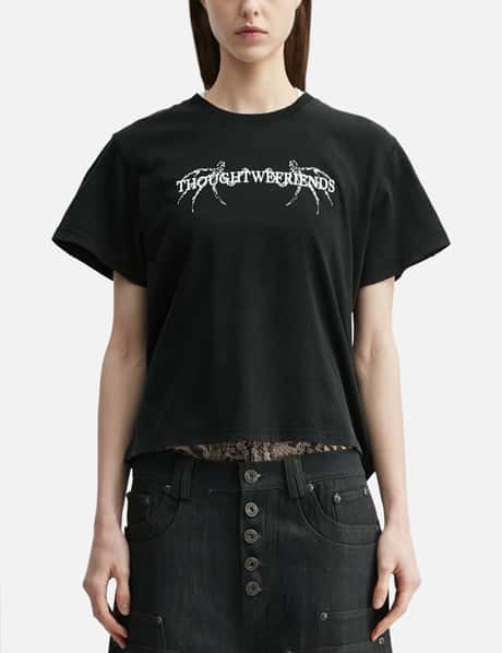 "Orius" Bone Wings Fitted T-Shirt view 10