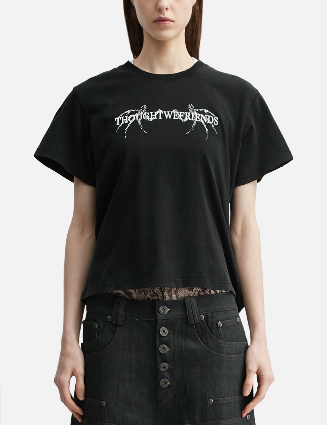 "Orius" Bone Wings Fitted T-Shirt view 18