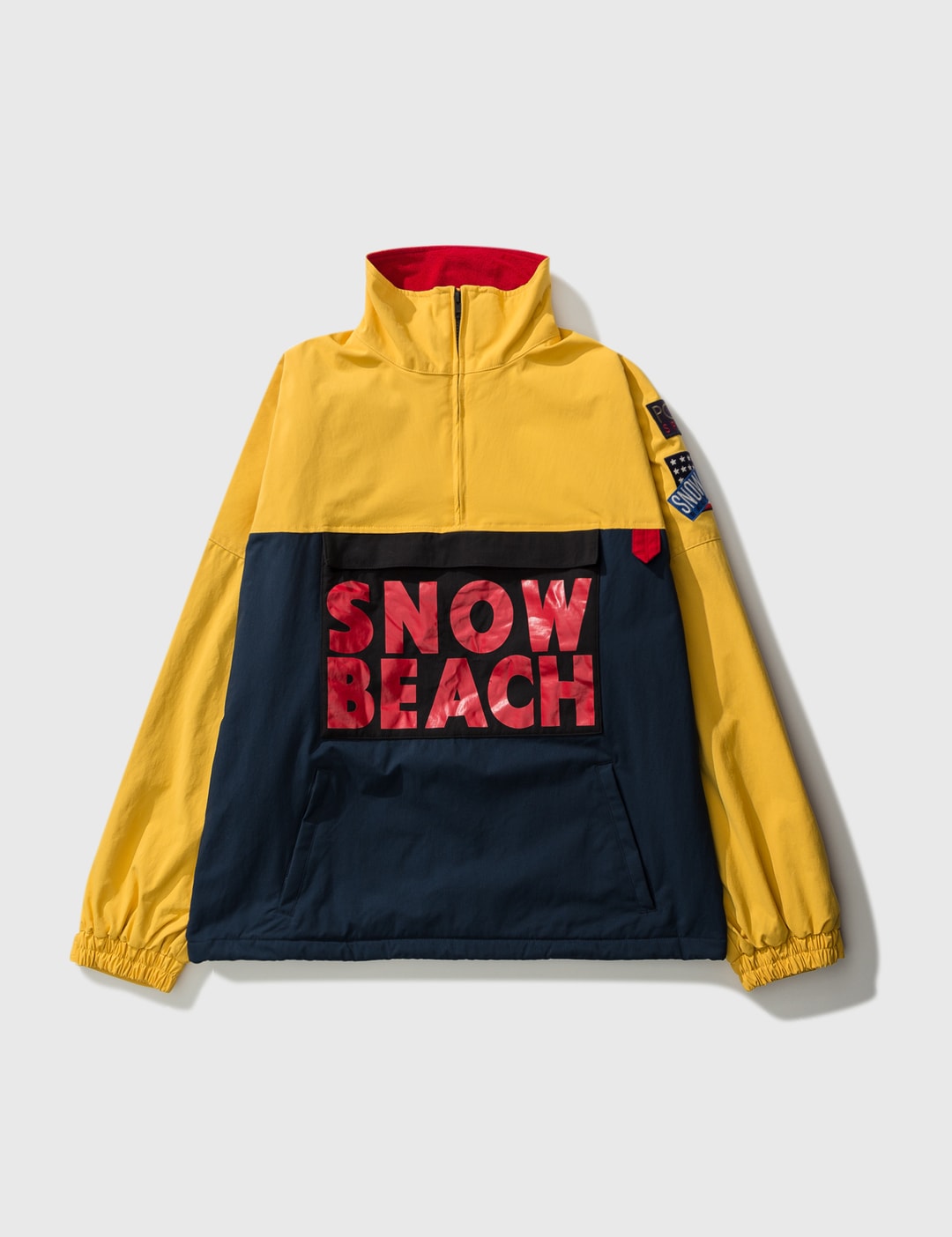 Polo Ralph Lauren - Polo Ralph Lauren 'snow Beach' Half Zip Smock Jacket |  HBX - Globally Curated Fashion and Lifestyle by Hypebeast